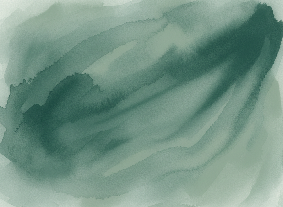 Soft teal brushstroke background texture